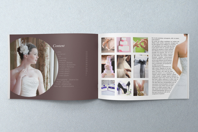 Wedding Catalogue Template