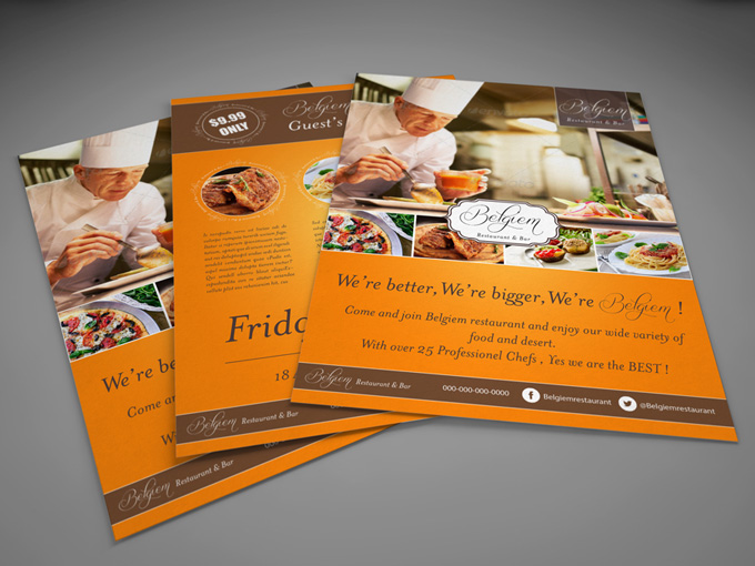 Restaurant Flyer Template
