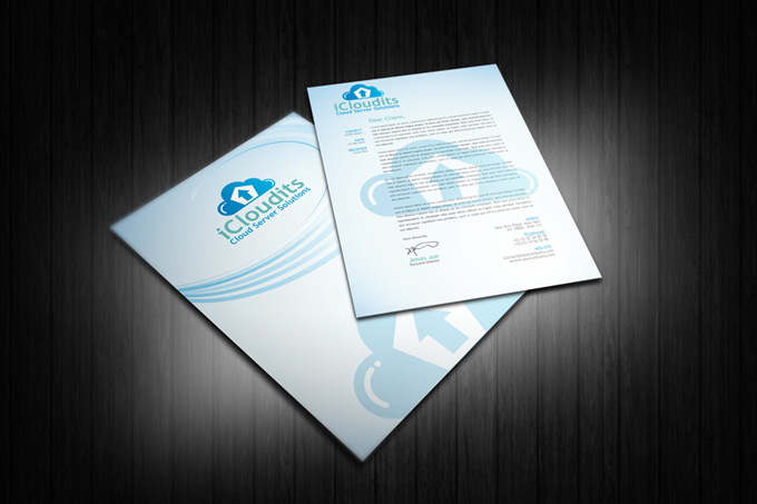 Cloud Hosting Service Corporate Identity