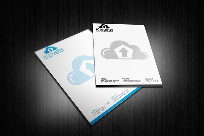 Cloud Hosting Service Corporate Identity