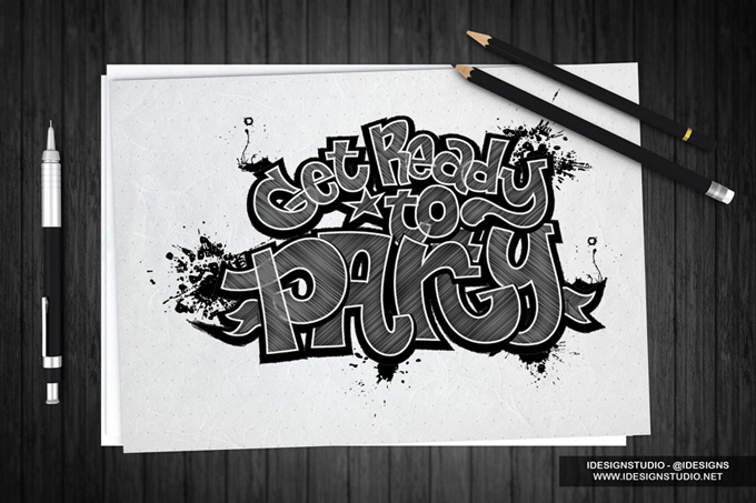 Sketch Designs Display Mock-Up