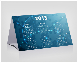 Desk Calendar Mock-up