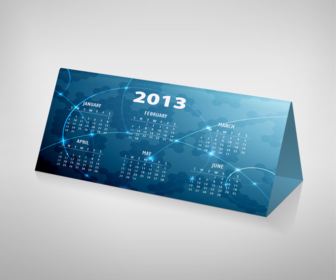 Desk Calendar Mock-up