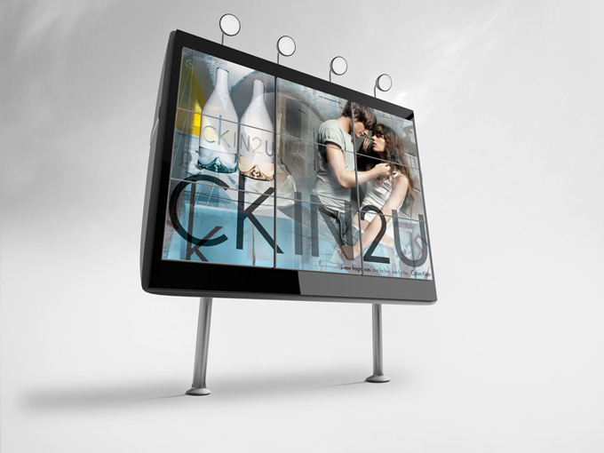 Professional 3D Billboards Mock-up
