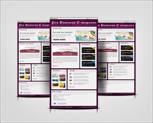 Professional Business E-Magazine newsletters