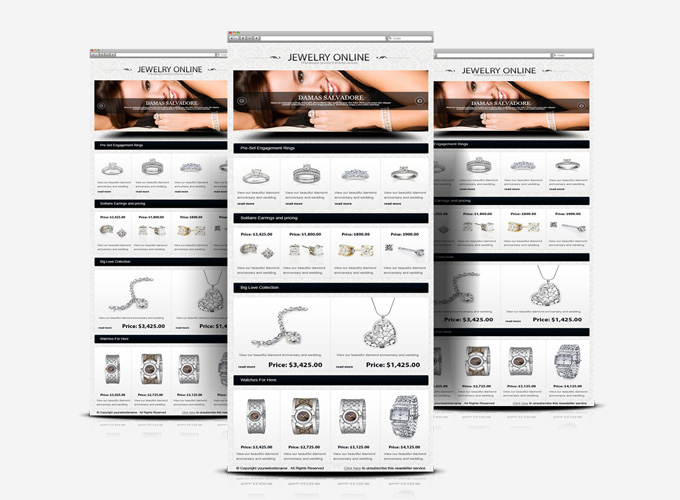 Jewelry Store E-newsletter