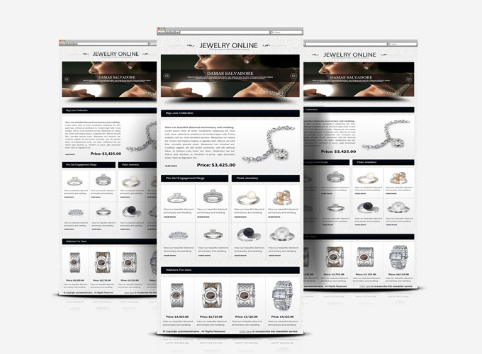Jewelry Store E-newsletter