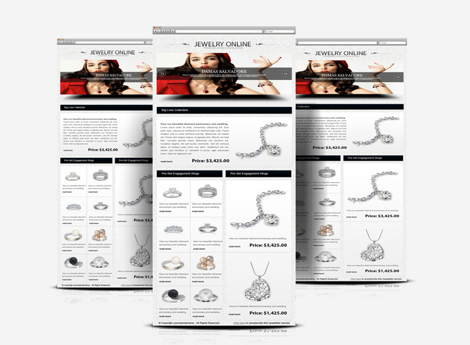 Jewelry Store E-newsletter