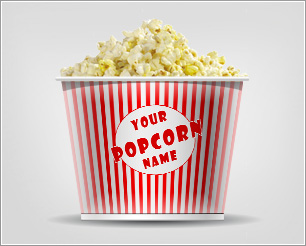 Popcorn Buckets Mock-up