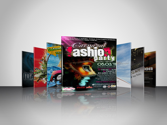 Round Square Photoshow Mock-up