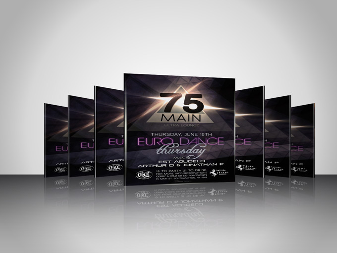 Round Square Photoshow Mock-up