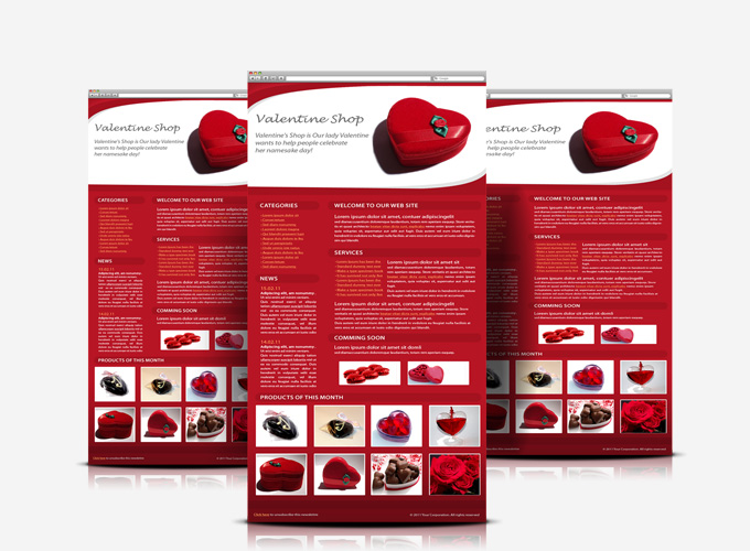 Valentines Day E-Newsletter