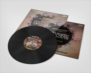 Vinyl Records Mock-ups