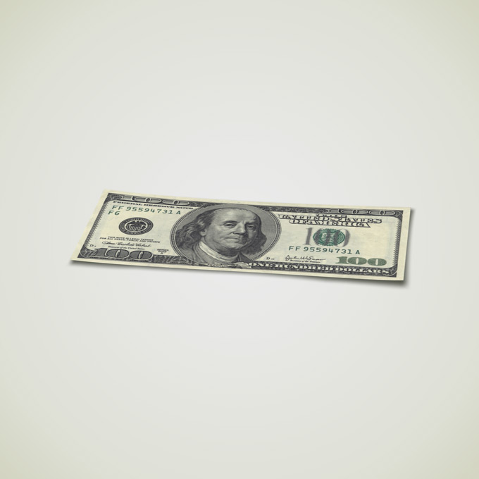 Money Bills stacks Mock-up