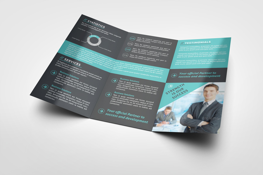 Trifold Brochure Mock-Up