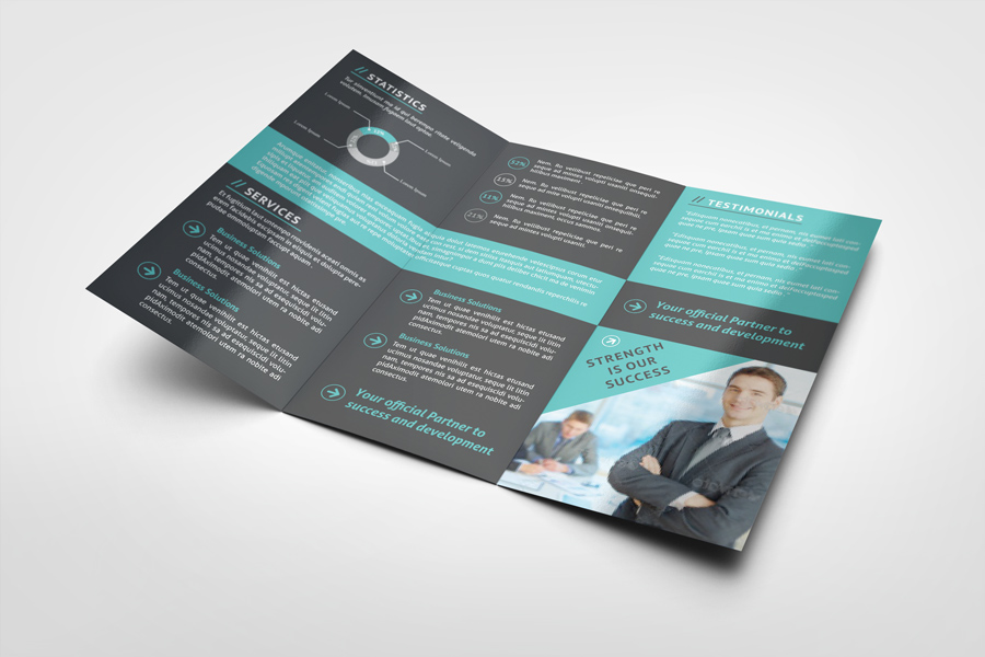 Trifold Brochure Mock-Up