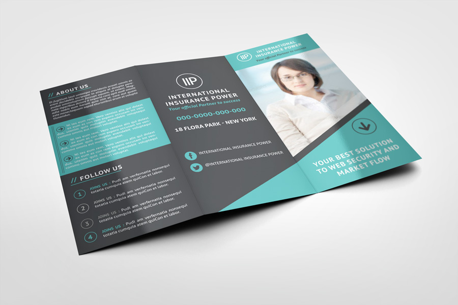 Trifold Brochure Mock-Up