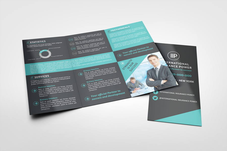 Trifold Brochure Mock-Up