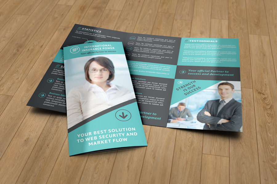 Trifold Brochure Mock-Up
