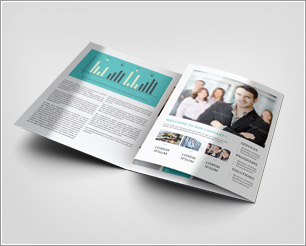3xA4 Trifold Brochure Mock-Up