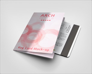 Key Card Holder Mock-up