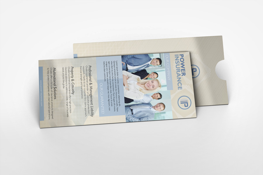 Pocket Rack Card Mock-up