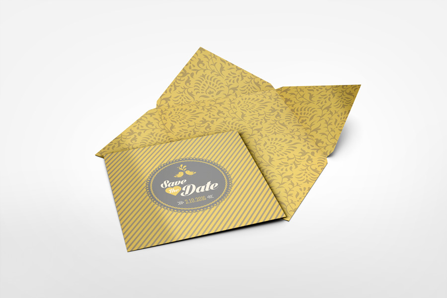 Invitation and Greeting Card Mockup V3