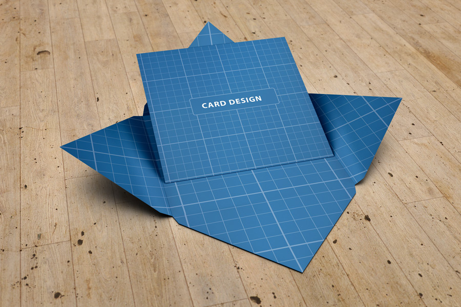 Invitation and Greeting Card Mockup V3