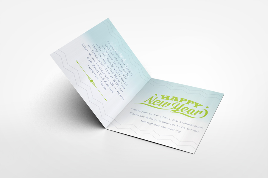 Invitation and Greeting Card Mockup V4