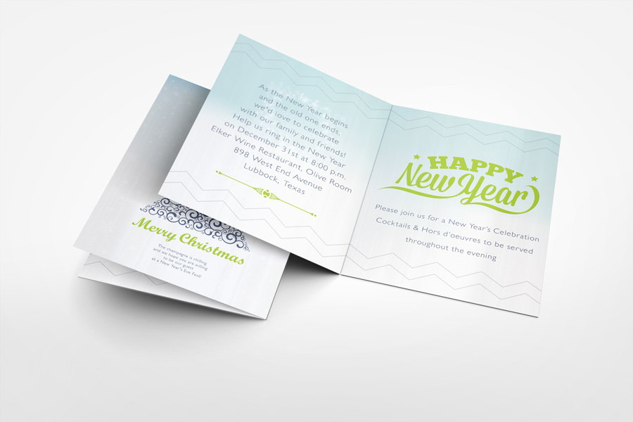 Invitation and Greeting Card Mockup V4