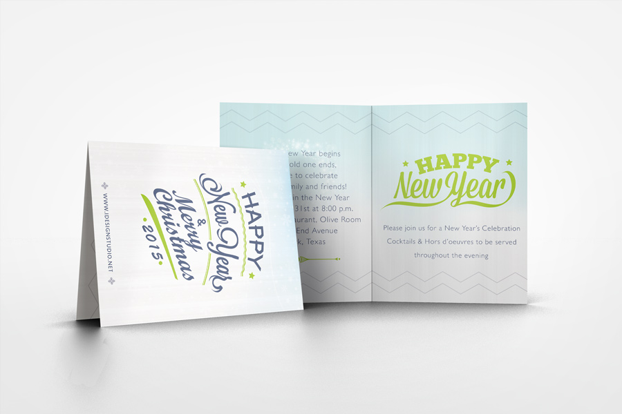 Invitation and Greeting Card Mockup V4