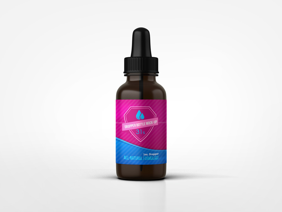 Dropper Bottle Mock-Up
