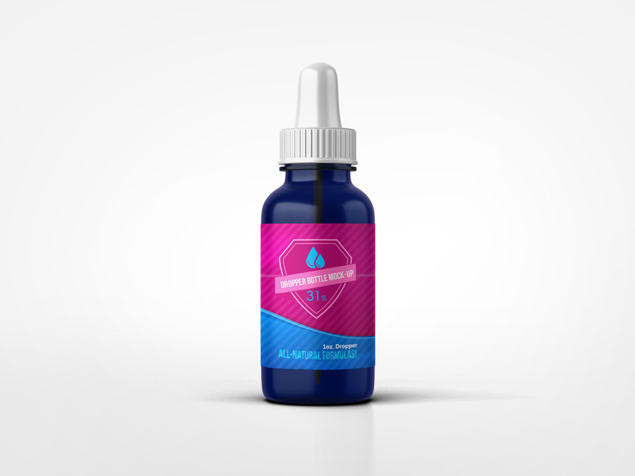 Dropper Bottle Mock-Up