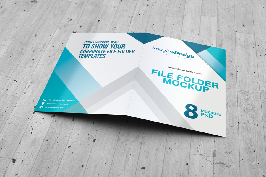 File Folder Mockup