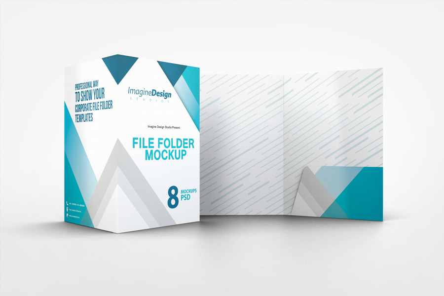 File Folder Mockup