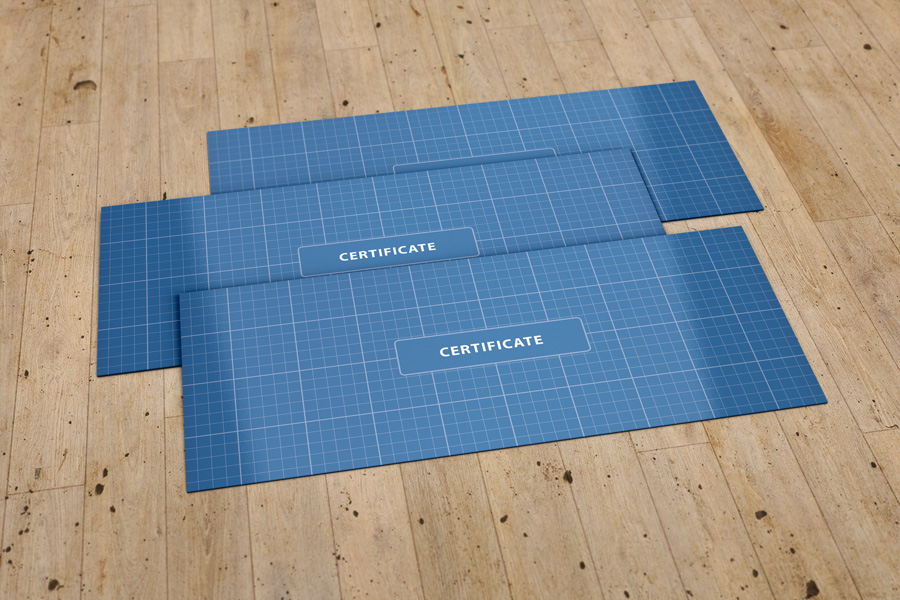 Gift Certificate Mockup