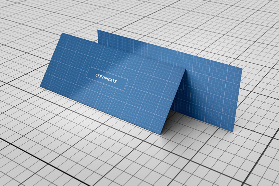 Gift Certificate Mockup