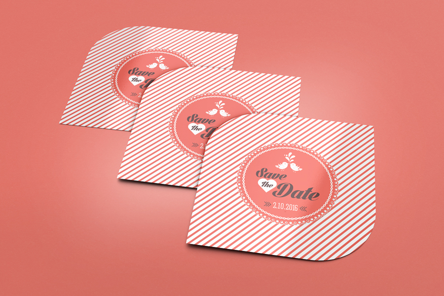 Artistic Edge Card Mockup 5x5 inches