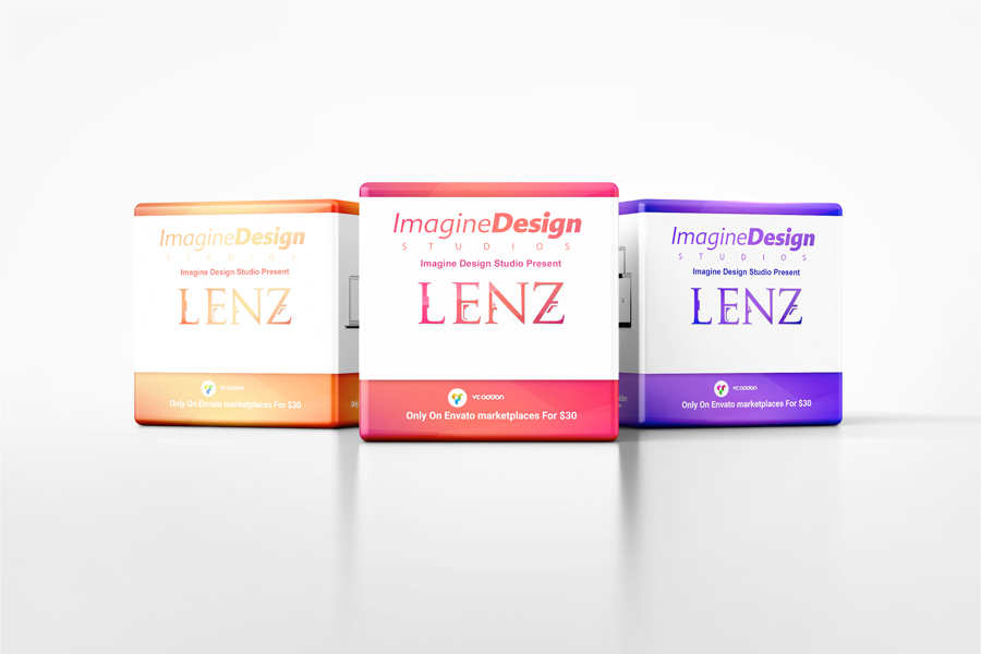 Promotional Cube Display Mockup