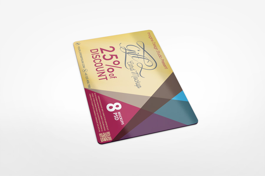 Gift Card Mockup