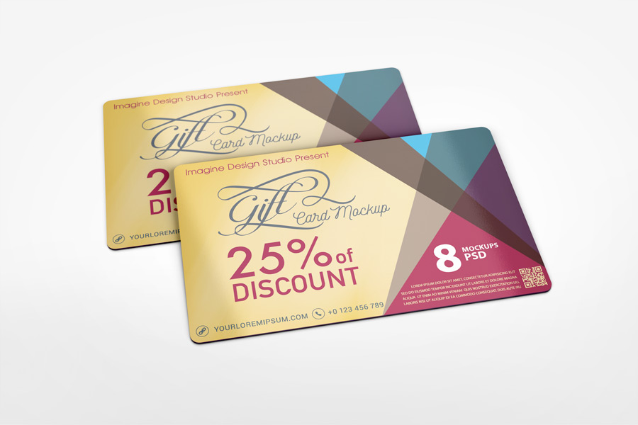 Gift Card Mockup