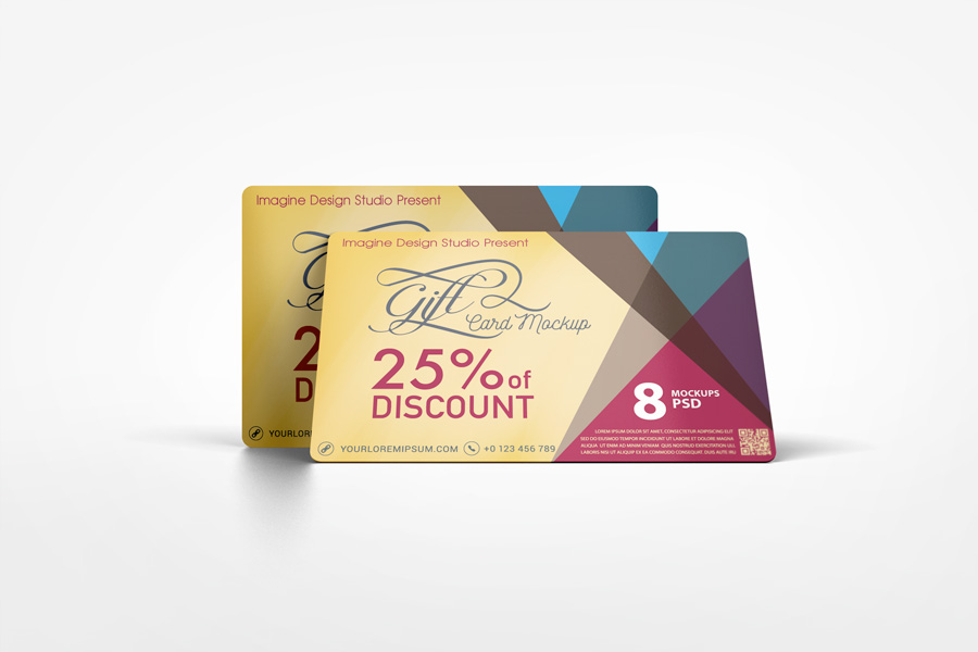 Gift Card Mockup