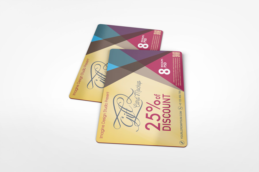 Gift Card Mockup