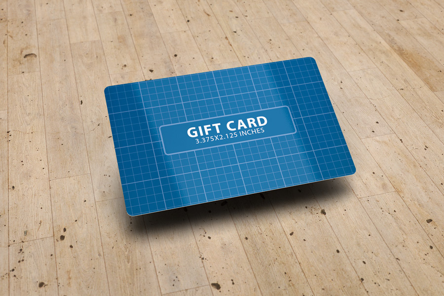 Gift Card Mockup