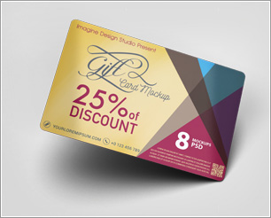 Gift Card Mockup