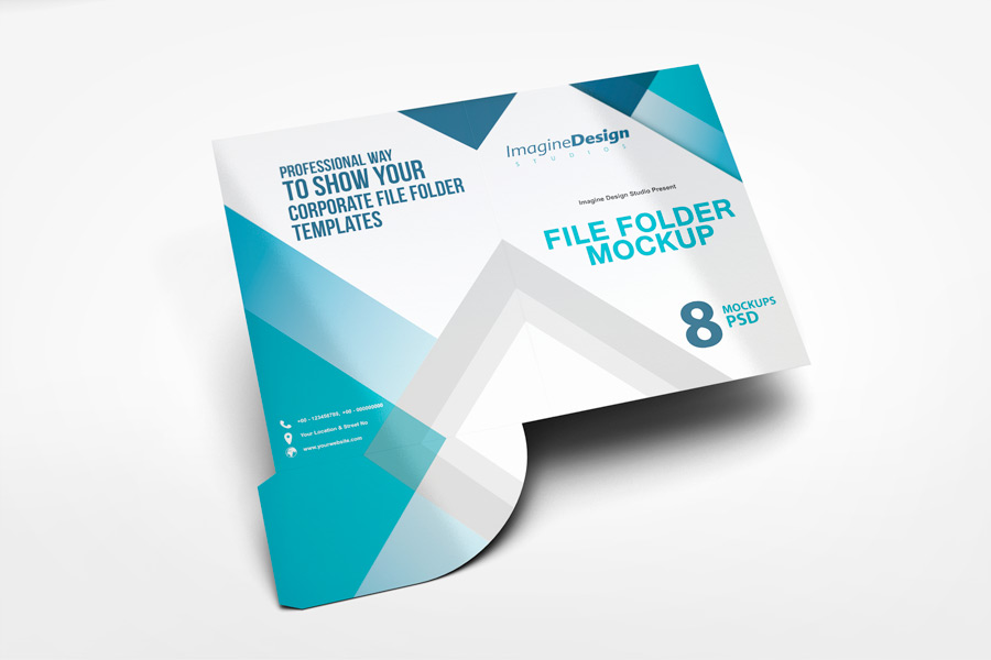 File Folder Mockup