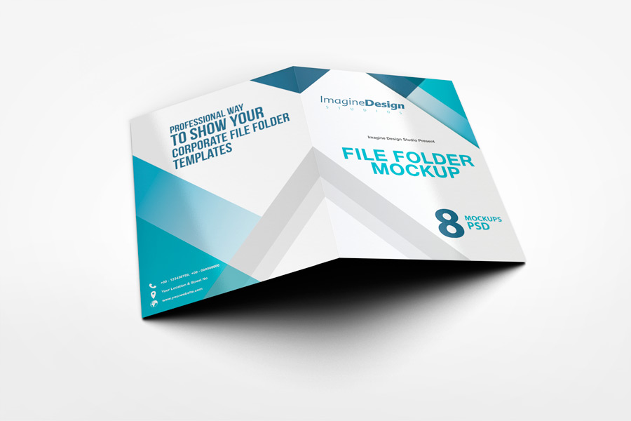 File Folder Mockup