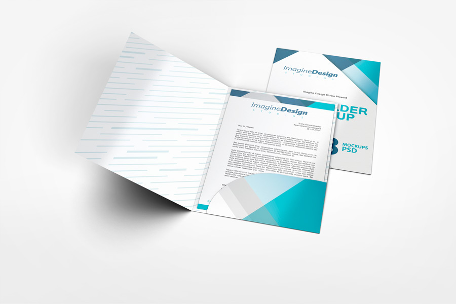 File Folder Mockup