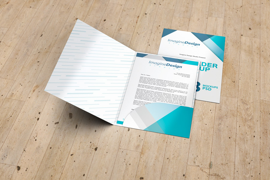 File Folder Mockup