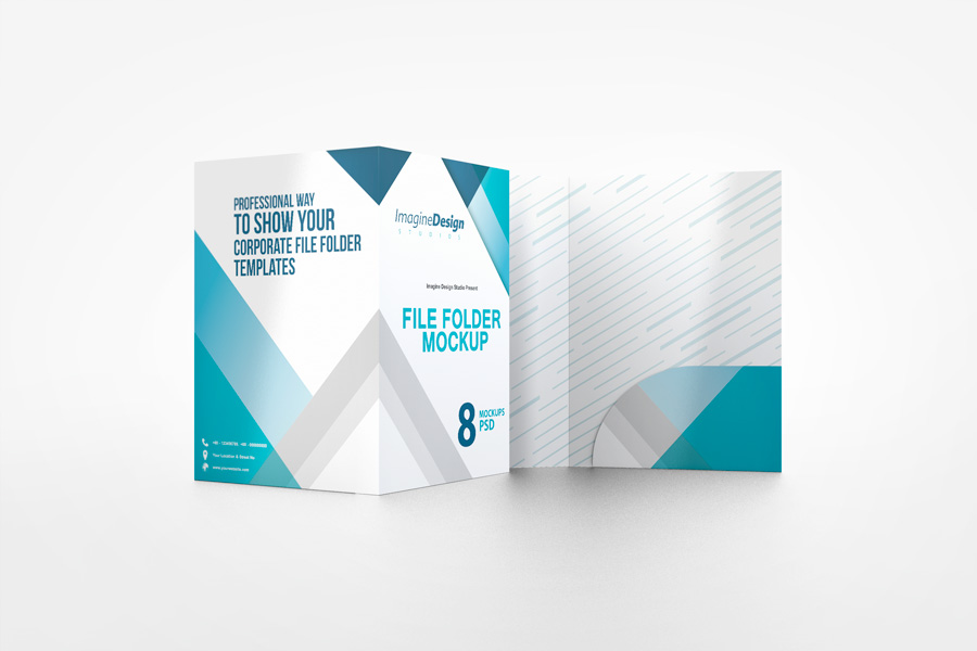 File Folder Mockup